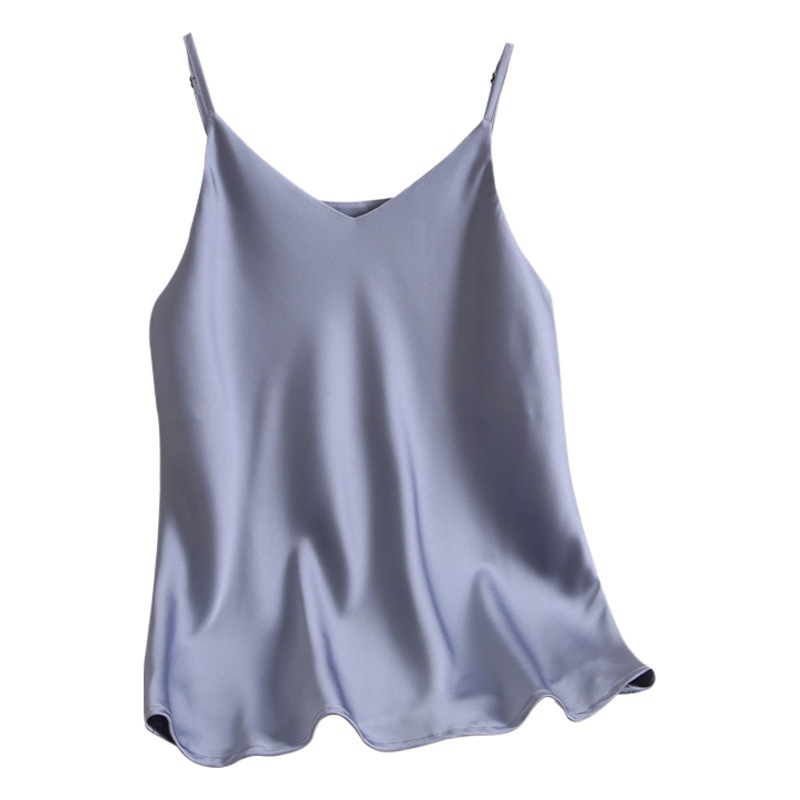 Plus Size Women's Clothing 100kg Fashionable Base Shirt for Chubby Girls, Slimming Autumn V-Neck Camisole 2731