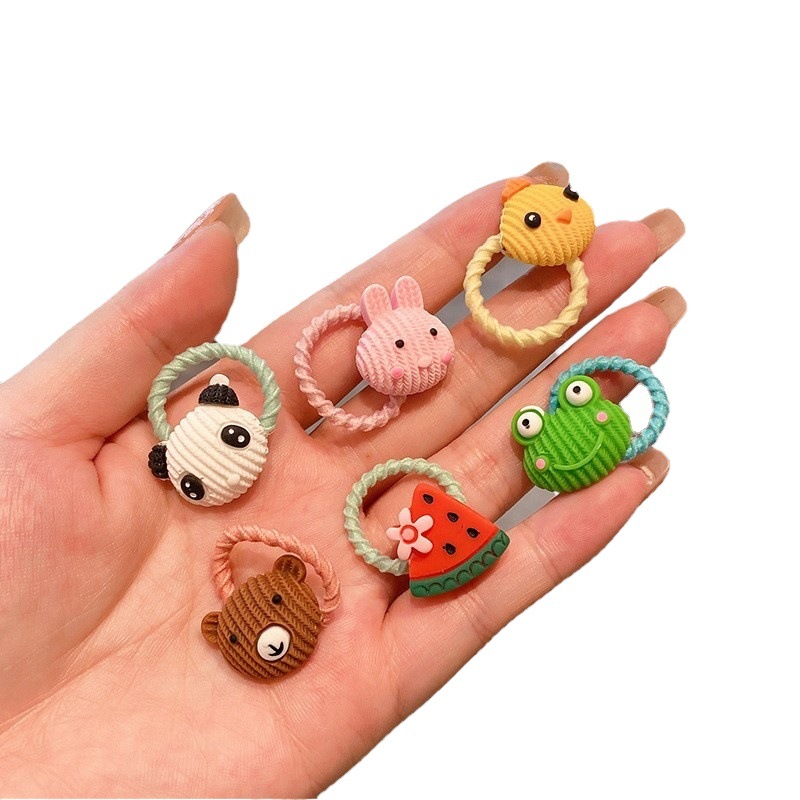 Boutique linda diadema para niños dulce, pequeña, fresca y elegante, cuerda para el cabello, personalidad de estilo de dama de nicho, cuerda para el cabello para niños, todo fósforo