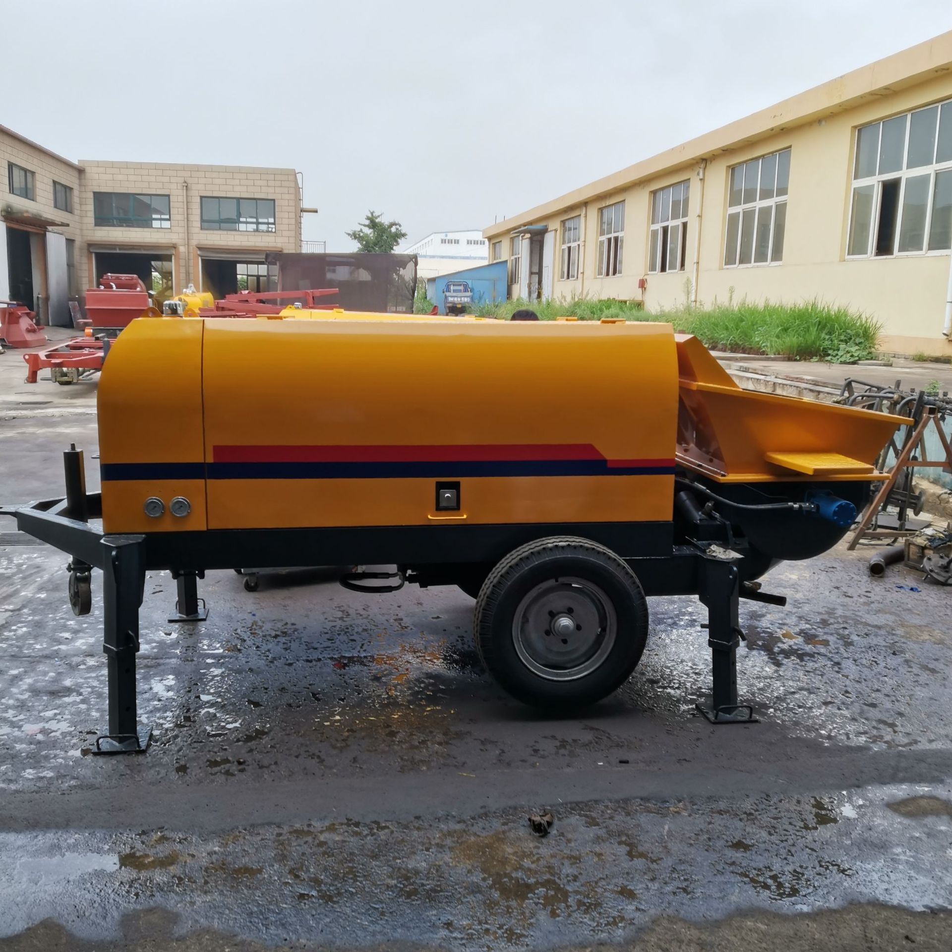 HBT4013高压混凝土输送泵 55千瓦电机泵 混凝土输送泵 40拖泵