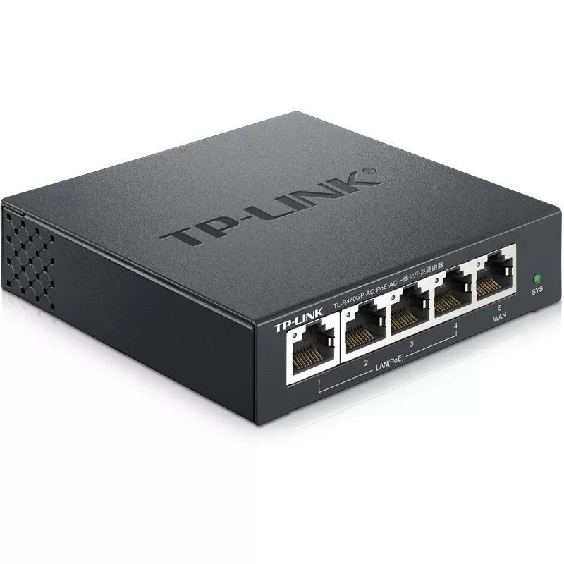 Беспроводная точка доступа TP-LINK TL-R470GP-AC для управления домом, мини-гигабитный маршрутизатор POE 48VPOE
