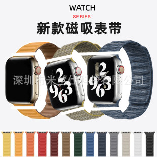 �m���O���ֱ�apple watch10����б�yS11Ƥ�|����iwatch56789�펧
