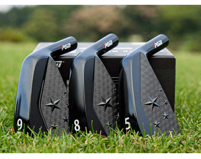 Bộ đầu sắt golf PGM rèn sắt mềm trọng tâm thấp — Bộ đầu sắt ngôi sao năm cánh [quy trình rèn sắt mềm/CNC] TIG080 chi tiết 16