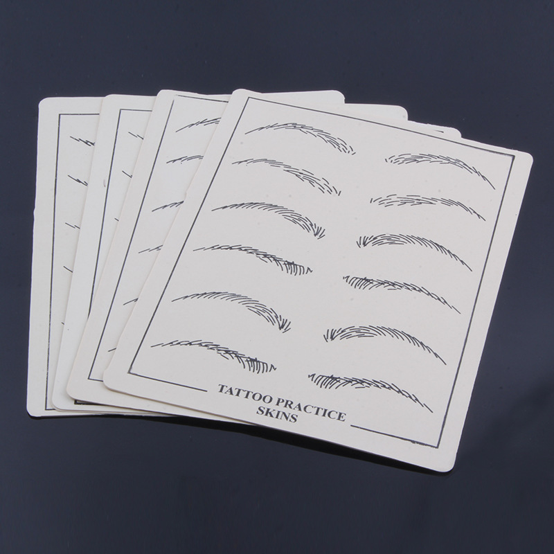 Yuan Yun Various Models of Rubber Simulation Skin for Eyebrows, Eyes, and Lips, Tattoo Practice Skin, Rubber Practice Skin for Beginners, Factory Direct Sales