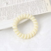 Big creamy matte telephone, hair rope, case, hair accessory, wide color palette, simple and elegant design