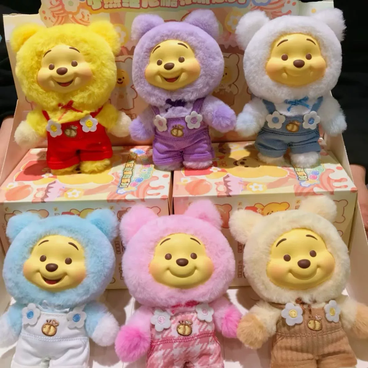 Новинка TOPTOY серия blind box Винни-Пух девочки аксессуары модная подвесная фигурка игрушка