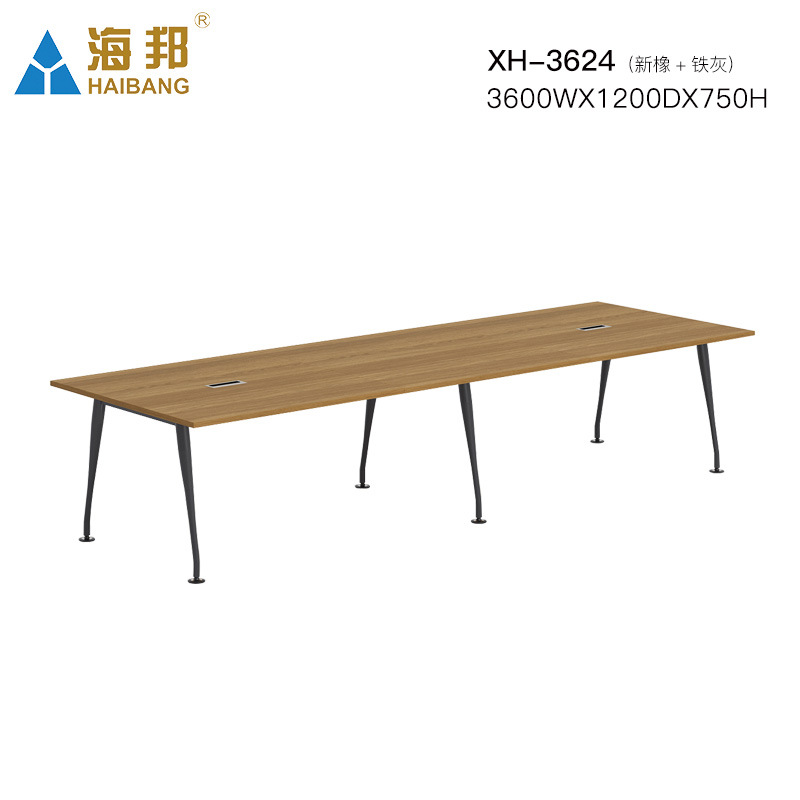 オフィス会議テーブル長テーブル現代シンプル交渉トレーニングテーブルと椅子の組み合わせ6/8/10人長方形デスク