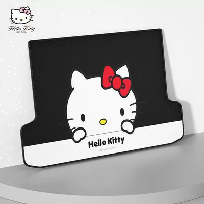 Hellokitty Car Cartoon Cute Car Carpet - lying-style-classic-black