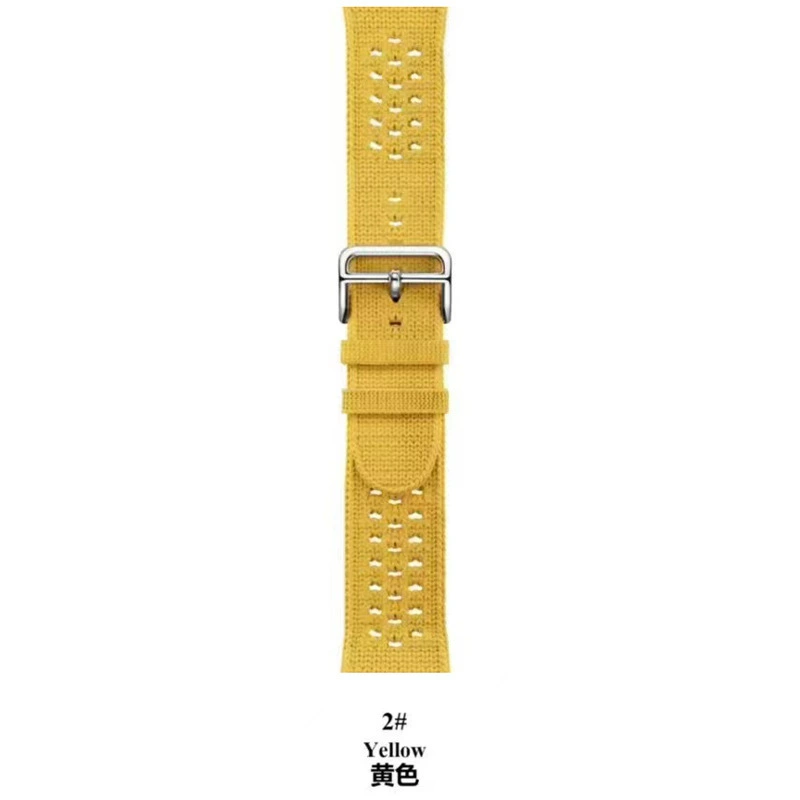 Корпусной ремешок для iwatch8, ремешок Apple watch Hermes, вязаный ремешок S9, ремешок Apple watch