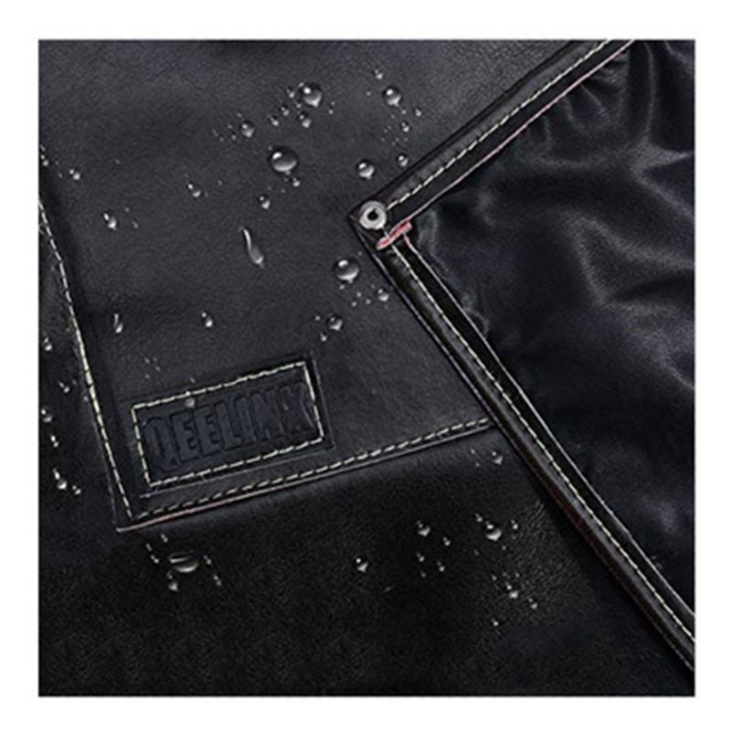 Comercio exterior pu delantal impermeable a prueba de aceite barbero electricista carpintería ropa de trabajo estilo europeo y americano logotipo personalizado delantal al por mayor