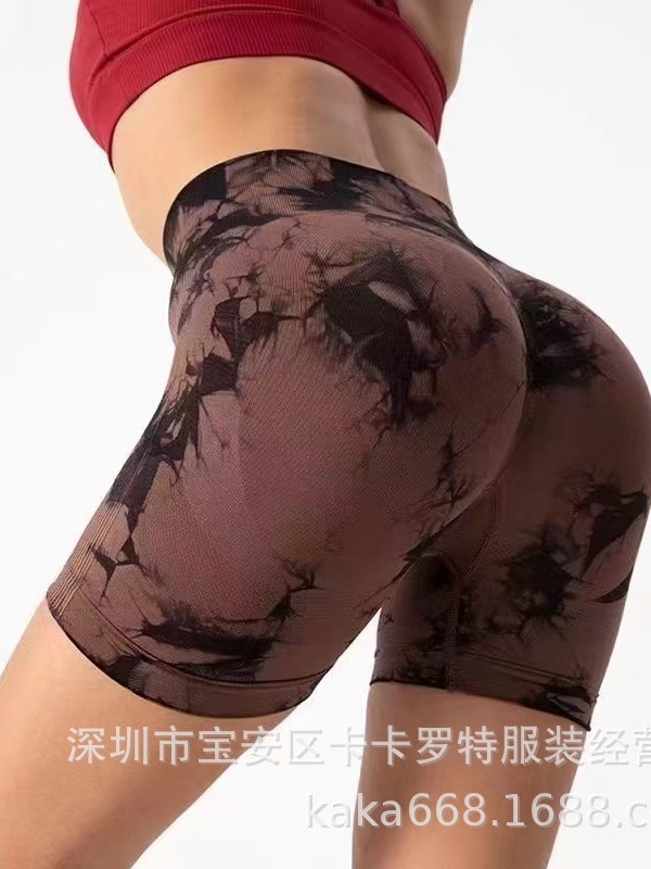 Europa y América transfronterizos de mujer calzoncillos de camisa de miel de humps de pesca de mujer pantalones cortos deportivos de secado rápido de tres partes leggings
