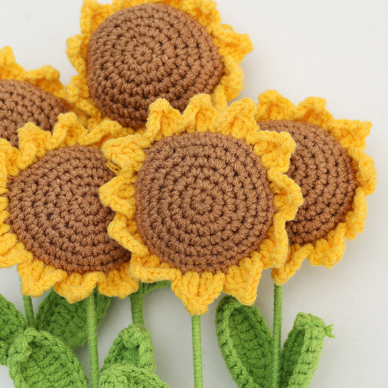Simple Style Classic Style Flower Yarn Imitation Plants Artificial Flowers display picture 2