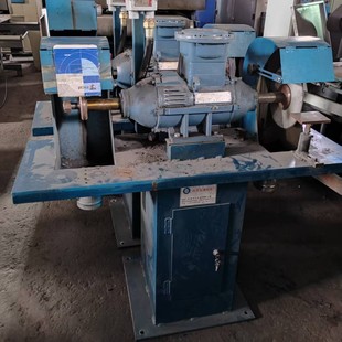 Watchband Flat Polishing Machine Metal Plastic Products Deburring Surface Polishing Equipment 4 Kw Explosion-Proof Motor