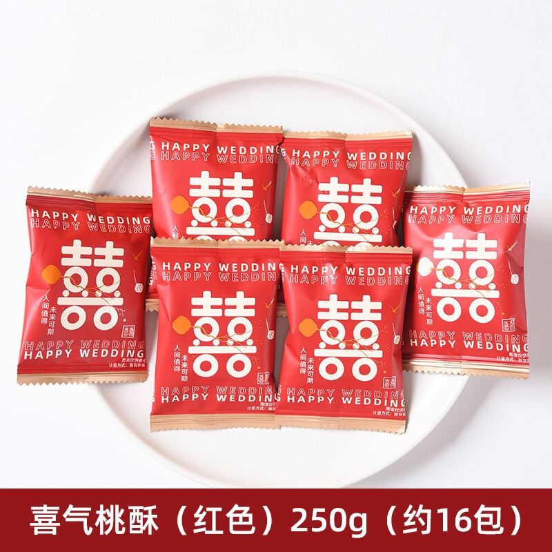 龍客双喜喜気桃ショートケーキ結婚喜餅披露宴お土産お菓子朝食ショートケーキバラ|undefined