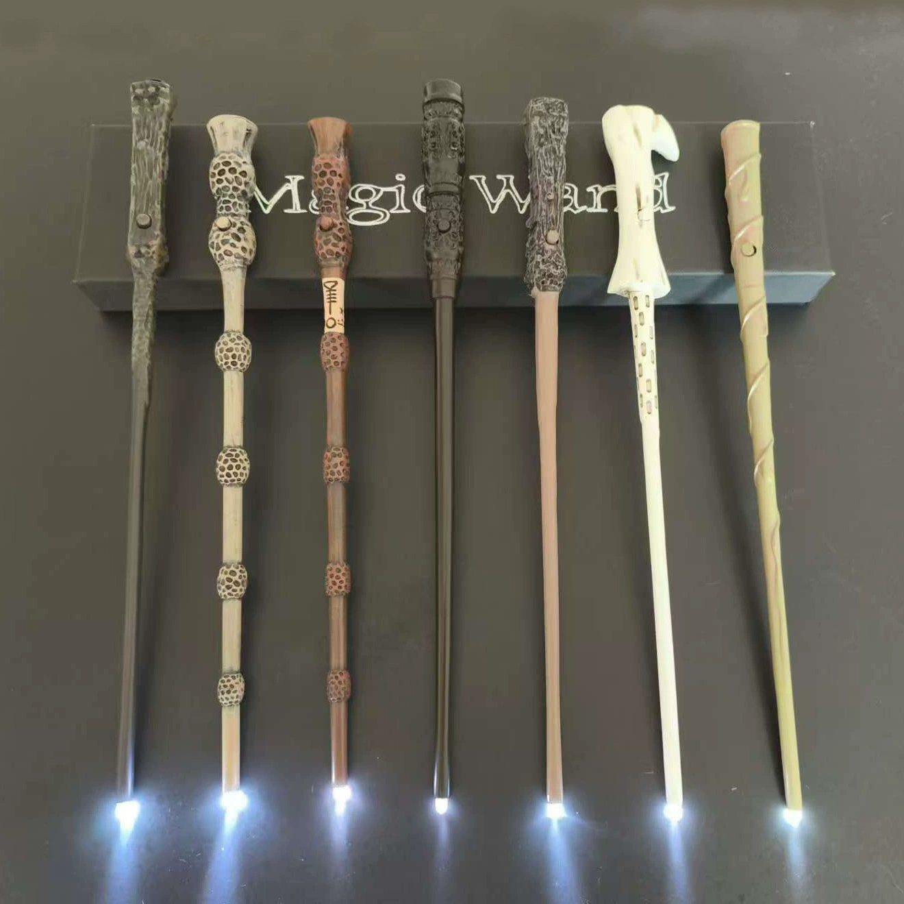 LED-магическая палочка свет, копия персонажа (Гарри/Гермиона/Дамблдор), 39 см, вариант подарочной коробки