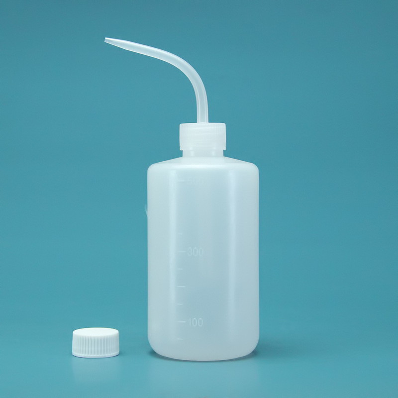 Boca curvada suculenta hervidor de riego 500ml squeeze hervidor de agua suculenta micro paisaje hervidor de agua botella de plástico