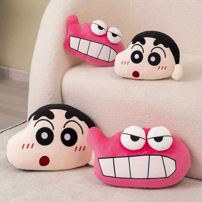 Cartoon plush neck pillow, crocodile, with neck protection