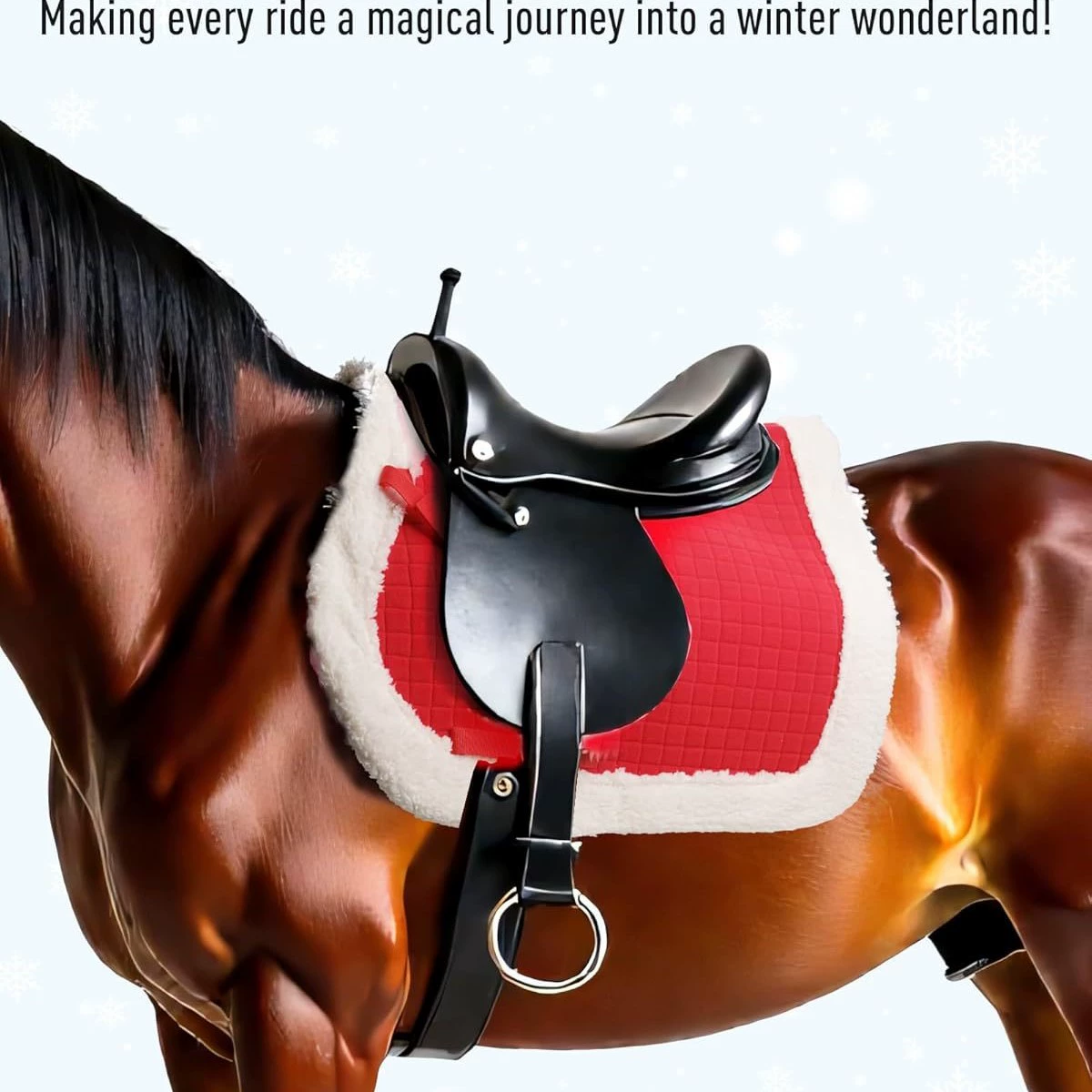 Festive red gaiters with velcro, trench coat, increased thickness, (Cross-border trading)