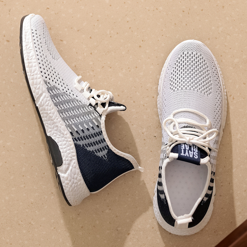 Zapatos nuevos para hombres, comercio exterior, tendencia transfronteriza, zapatos deportivos casuales de todo fósforo para hombres, procesamiento de zapatos para hombres transpirables, personalización