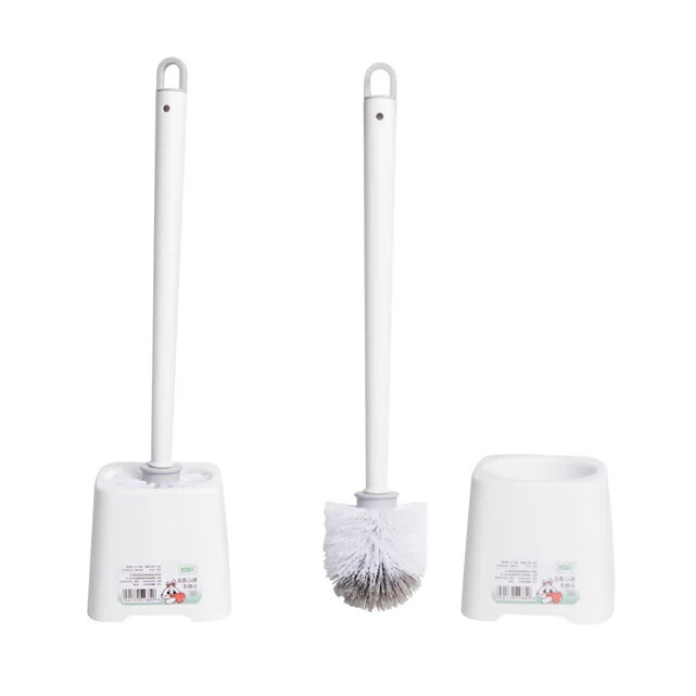 Fangcaodi Toilet Brush (161151cm) Powerful Multi-Angle Wear-Resistant and Durable Curved Brush Head Toilet Brush in Stock