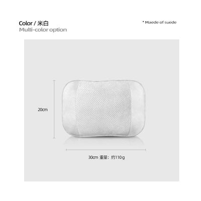 Suitable for krypton 009/007/7X/MIX Other Automotive Interior Supplies - suede-extremely-square-headrest-off-white-1-piece