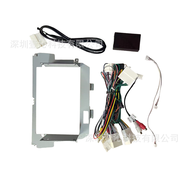 Suitable for 06-12 Lexus Is250 Face Frame Android Large Screen Navigation Face Frame Set Frame Central Control Panel Dvd