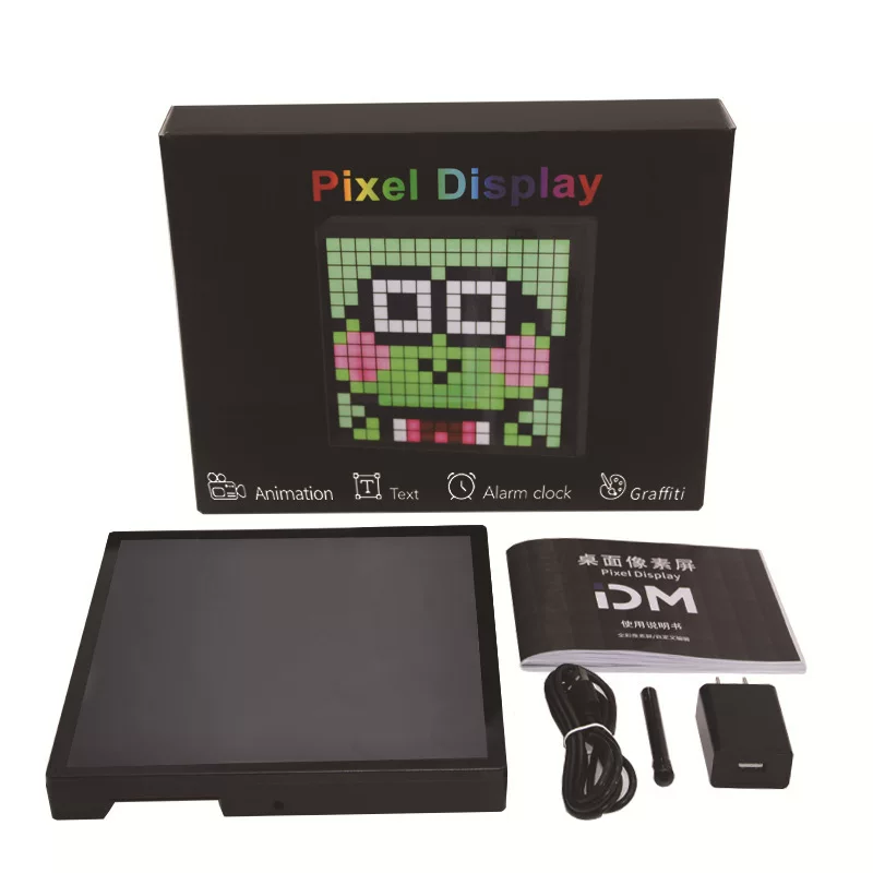 32×32 DIY Pixel Display, Bluetooth LED Photo Frame, Desktop & Wall Ornament