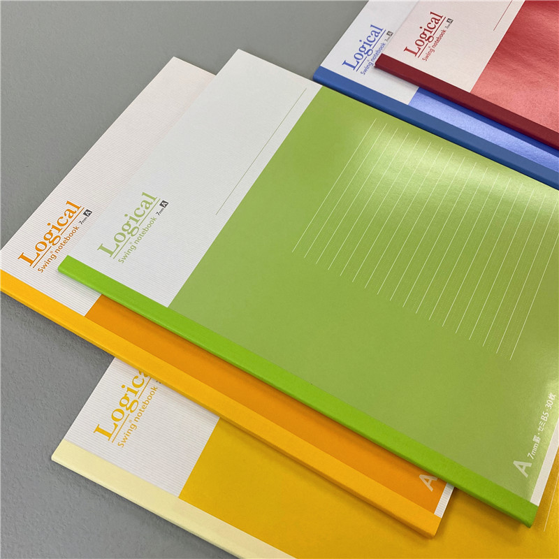 Nakabayashi Zhonglin Bloc de notas B5 Logic notas oficina copia blanda portátil ligero simple Lógica