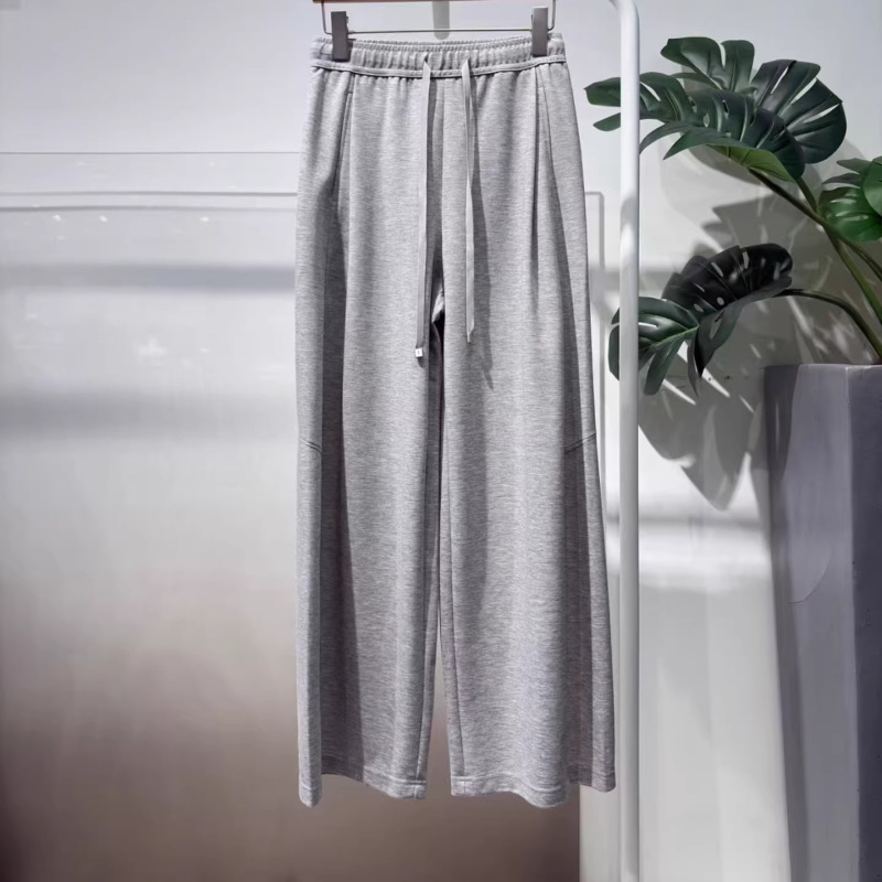 M** Lemon Women's Spring 26 New Light Gray Sweatpants Casual Sports Pants Straight Wide-Leg Pants Loose Fit 4H4252081 M** Lemon Women's Spring 26 New Light Gray Sweatpants Casual Sports Pants Straight Wide-Leg Pants Loose Fit 4H4252081