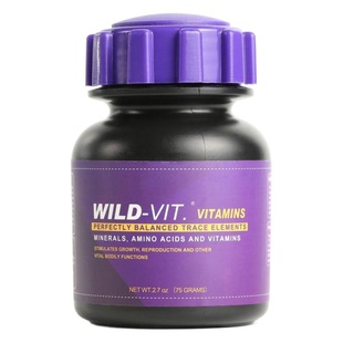 American Dogo WILD-VIT reptile lizard calcium powder calcium powder climbing pet vitamin D3 comprehensive vitamin minerals