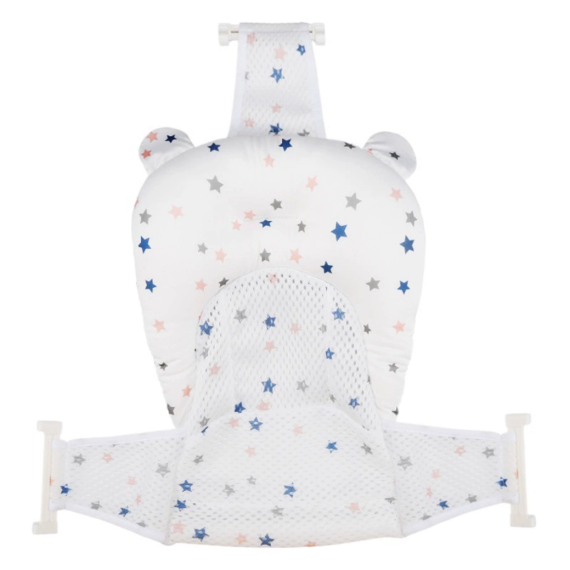 Детская сетка для ванны Утолщенная очень большая стойка для ванной для новорожденных Кровать для ванны и ванна Универсальный подвесной коврик для ванной Противоскользящий