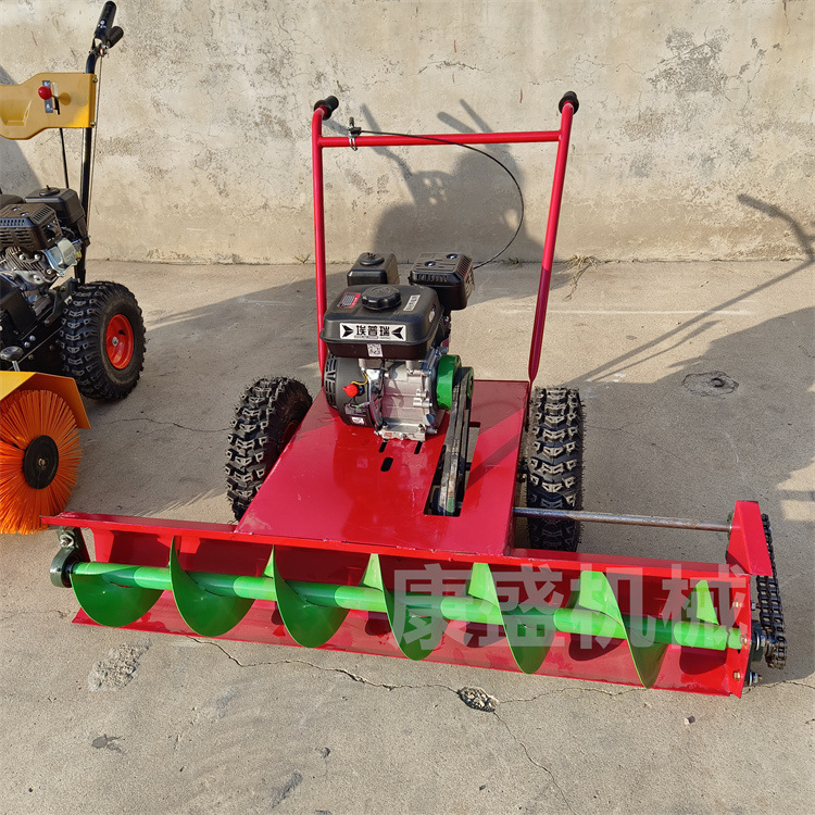 自走式小型除雪机 扫雪工具手推式 新款汽油清雪机价格