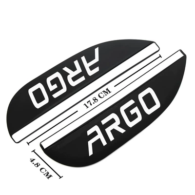 rain shield rain eyebrow change — Rearview mirror rainproof sticker - fiat-7-argo