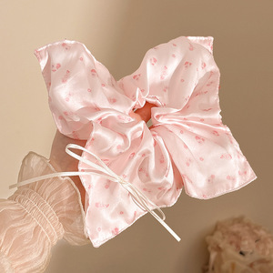 Anillo de cabello perezoso coreano cuerda de cabeza intestino grande niñas de alto nivel de la sensación de cabello de alta elasticidad correa de cabello de cabello super grande