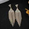 Shiny earrings, style