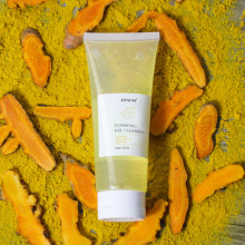 跨境姜黄洗面奶 Turmeric facial cleanser 面部洁面凝胶啫喱出口