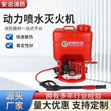 动力喷水灭火机高压细水雾灭火机四冲高压灭火器救援喷水机灭火机