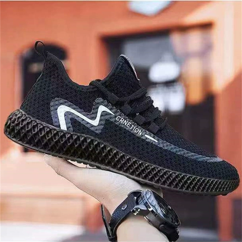 Модные кроссовки мужские трансграничная Внешняя торговля оптом универсальная обувь в Корейском стиле сетчатые дышащие кроссовки модная повседневная обувь