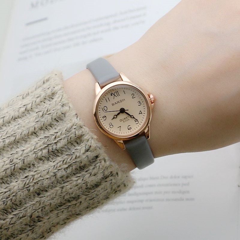 Men and girls small plates thin belt watches Digital noodle scale…