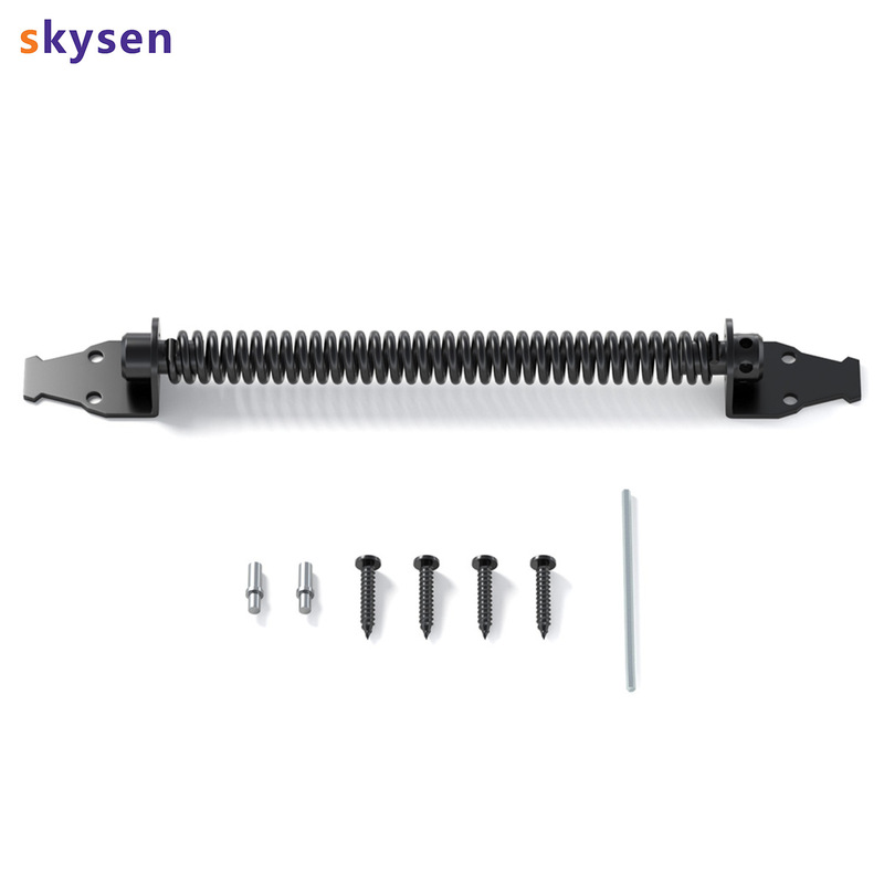 American-Style Spring Self-Closing Hinge for Fences, Spring Fence Gate Hinge, Garden Gate Fence Hinge, Factory Direct Sale American-Style Spring Self-Closing Hinge for Fences, Spring Fence Gate Hinge, Garden Gate Fence Hinge, Factory Direct Sale