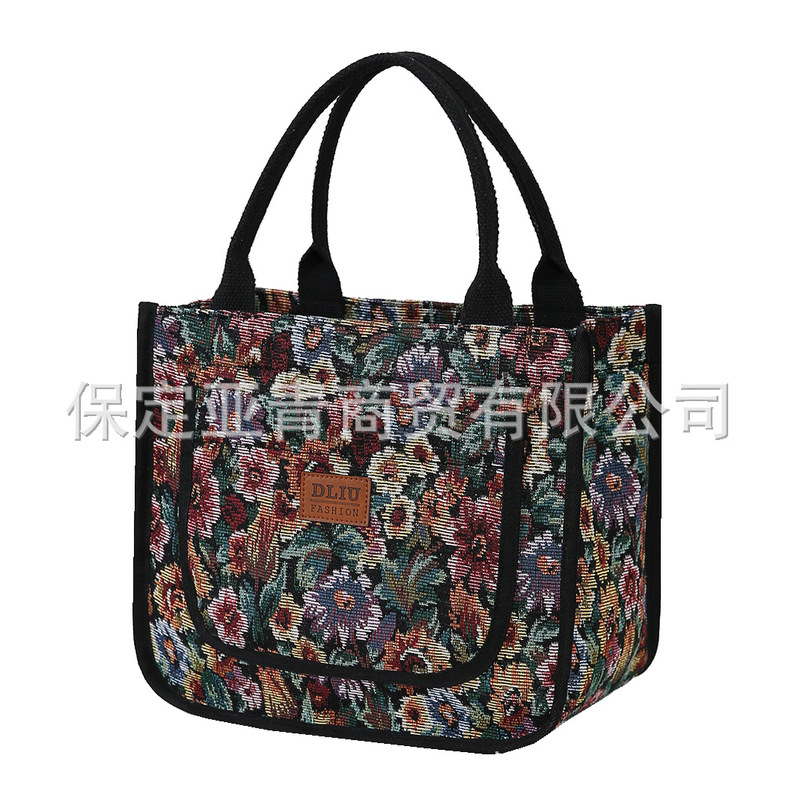 新しいファッションシンプルなハンドバッグ民族風出勤レジャー携帯バッグ卸売りママバッグキャンバスバッグ|undefined