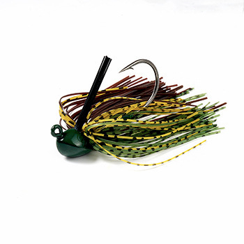 Cross-border Luya soft bait to block grass and prevent bottom hanging 7g10g14g bearded man jig lead head hook freshwater bass fake bait