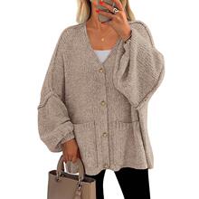 Q 14513 Loose Fit V Neck Pocket Sweater �����ë������