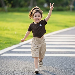 女宝宝时髦洋气女童时尚套装2026超火新款轻奢小众高端儿童套装