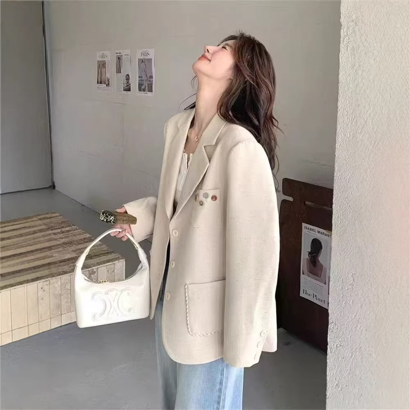 Trendy Women's Blazer Spring 2026 New Style Casual Super Stylish Suit for Petite Women Age-Reducing Fashionable Popular
