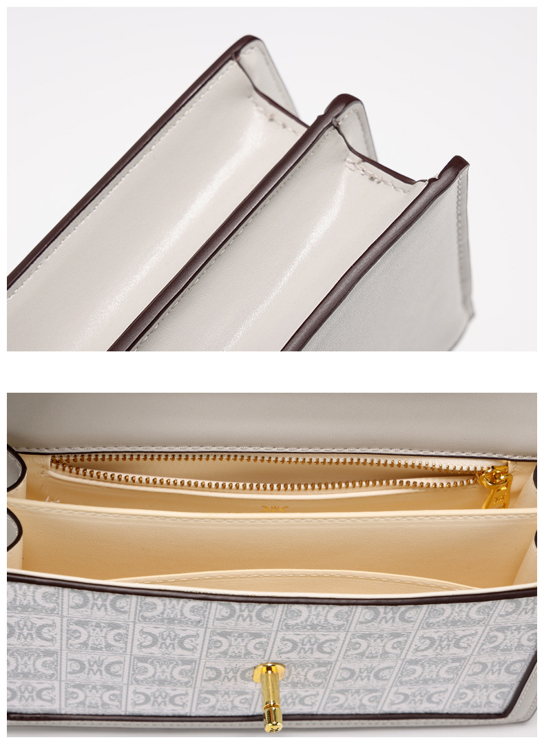 2024 New Trend Vit Scarf Handhållen Liten fyrkantig Dam Presbyopia Mode Crossbody-väska med en axel_voghion.com