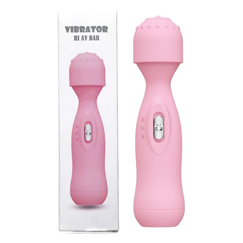 Женская перезаряжаемая бутылочка для кормления мини-размер AV-вибратор с преобразованием частоты Массажная палочка для взрослых секс-товары торговый автомат