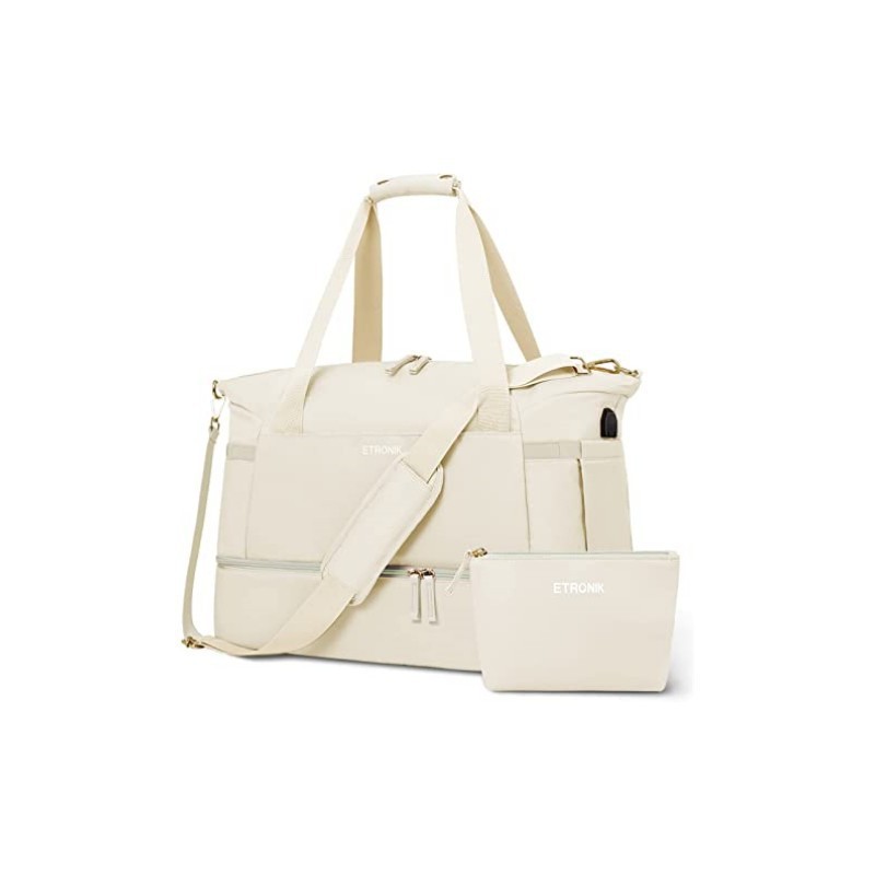 In Stock, Amazon's Best-Selling New Model, Simple, Stylish and Beautiful Women's Gym Bag, Large-Capacity Travel Bag, Waterproof and Lightweight