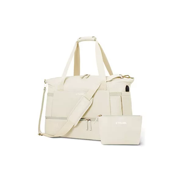 In Stock, Amazon's Best-Selling New Model, Simple, Stylish and Beautiful Women's Gym Bag, Large-Capacity Travel Bag, Waterproof and Lightweight