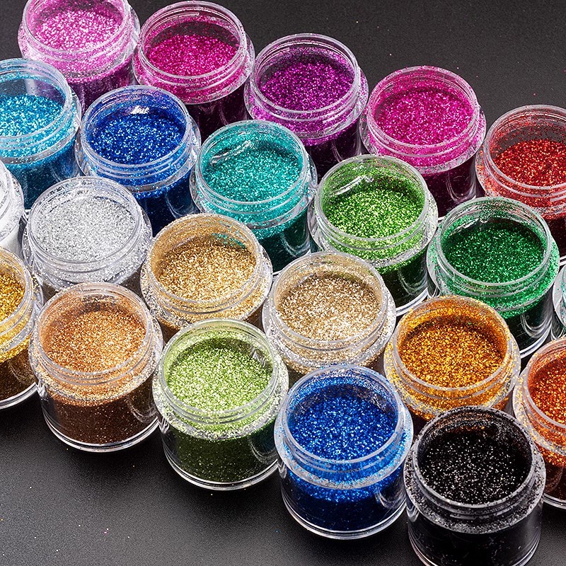 polvo brillante DIY material sequinilla goteo AB molde resina UV aceite Mahjong relleno joyas auriculares ilusión