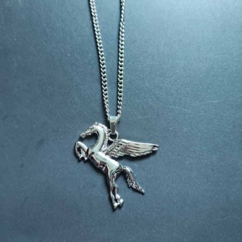 Pegasus Pendant Necklace For Men And Women Custom Design Gift_voghion.com